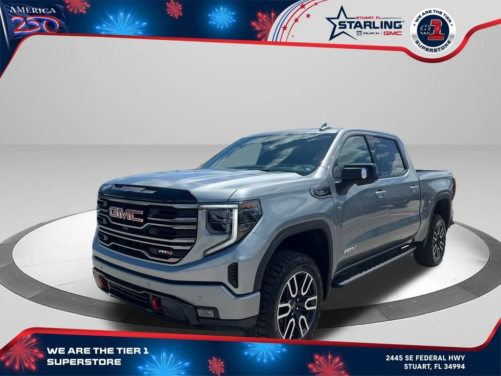 New 2026 Sterling Metallic GMC AT4 image 1