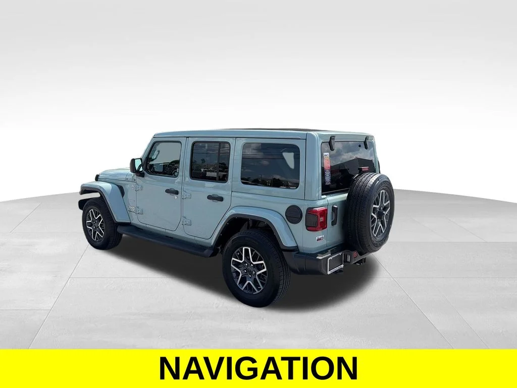 Used 2024 Gray Jeep Sahara image 4