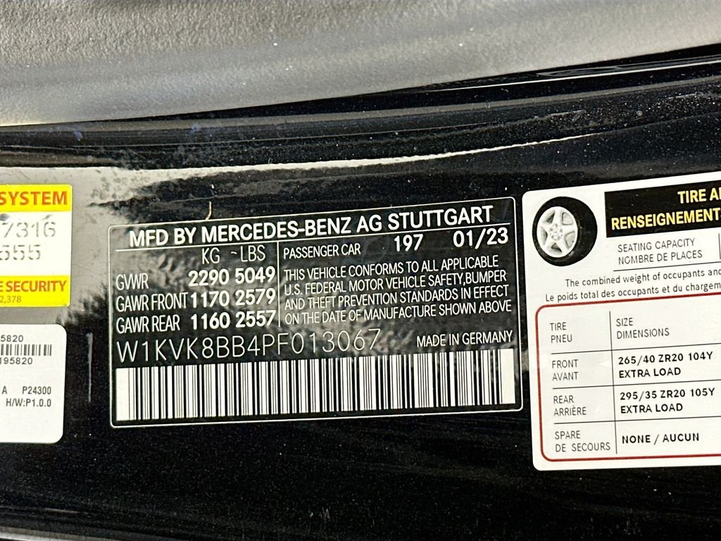 Used 2023 Black Mercedes-Benz SL 63 AMG® image 31