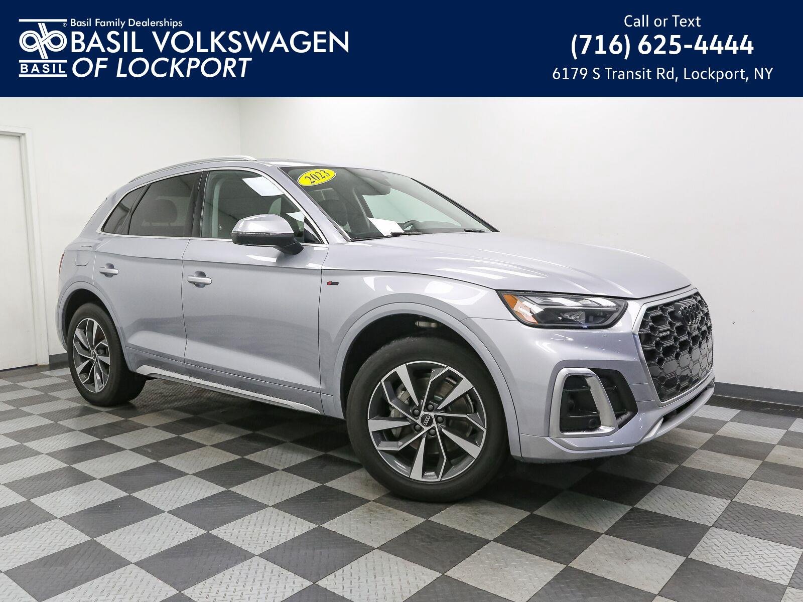 Used 2023 Florett Silver Metallic Audi S line Premium Plus image 1