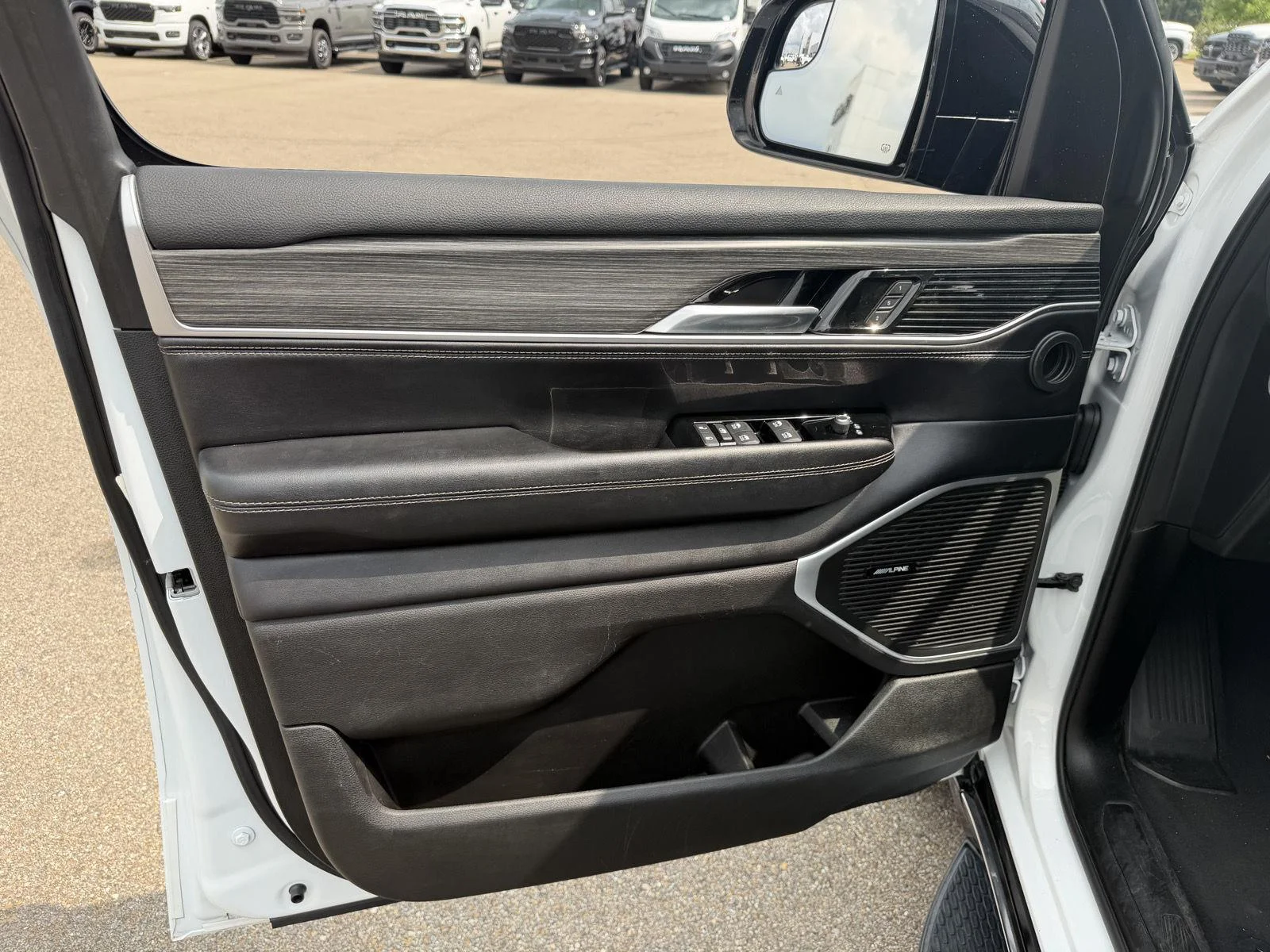 Used 2023 Bright White Clearcoat Jeep Series III image 15