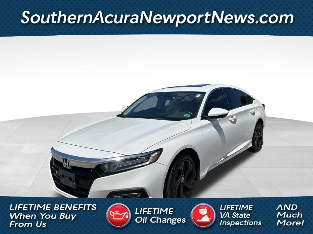 Used 2018 White Honda EX-L image 1