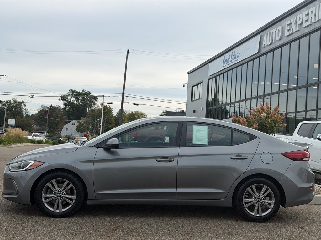 Used 2017 Hyundai Elantra Value Edition with VIN KMHD84LF5HU351004 for sale in Canton, OH