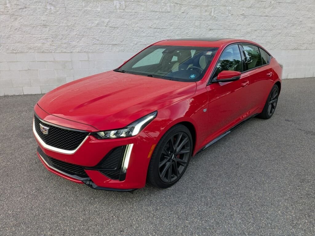 Used 2021 Velocity Red Cadillac Sport image 1