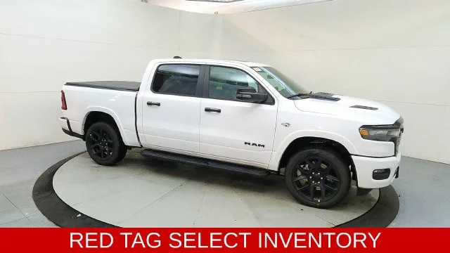 New 2026 Bright White Clear-Coat Exterior Paint RAM Laramie image 13