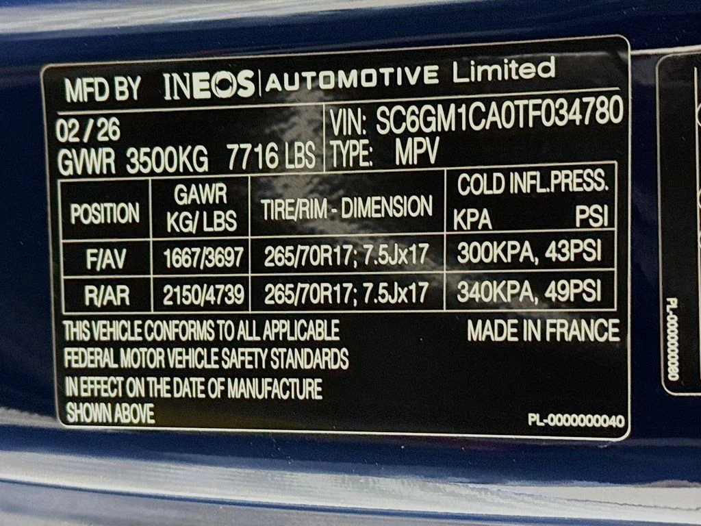 New 2026 Blue INEOS  image 26