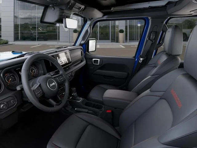 New 2026 Hydro Blue Pearl-Coat Exterior Paint Jeep Rubicon X image 48