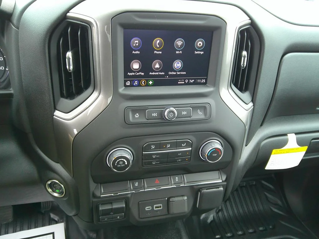 New 2025 White Chevrolet Work Truck image 12