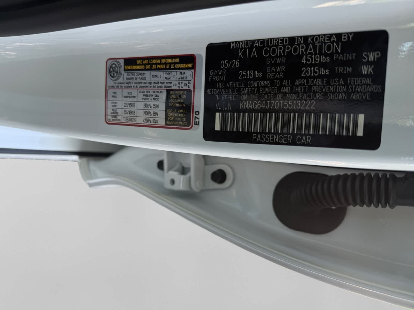 New 2026 Snow White Pearl Kia GT-Line AWD image 25