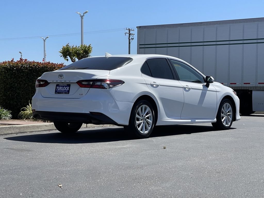 Used 2024 White Toyota LE image 5