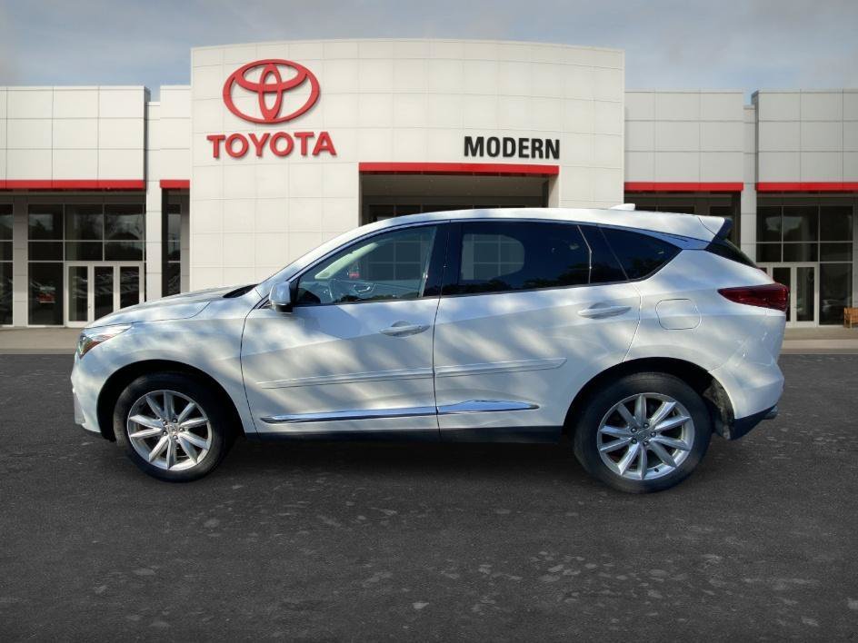 Used 2021 Platinum White Pearl Acura Base image 2