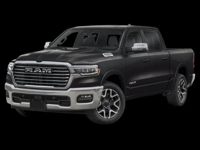 New 2026 Diamond Black Crystal Pearl-Coat Exterior Paint RAM Laramie image 53
