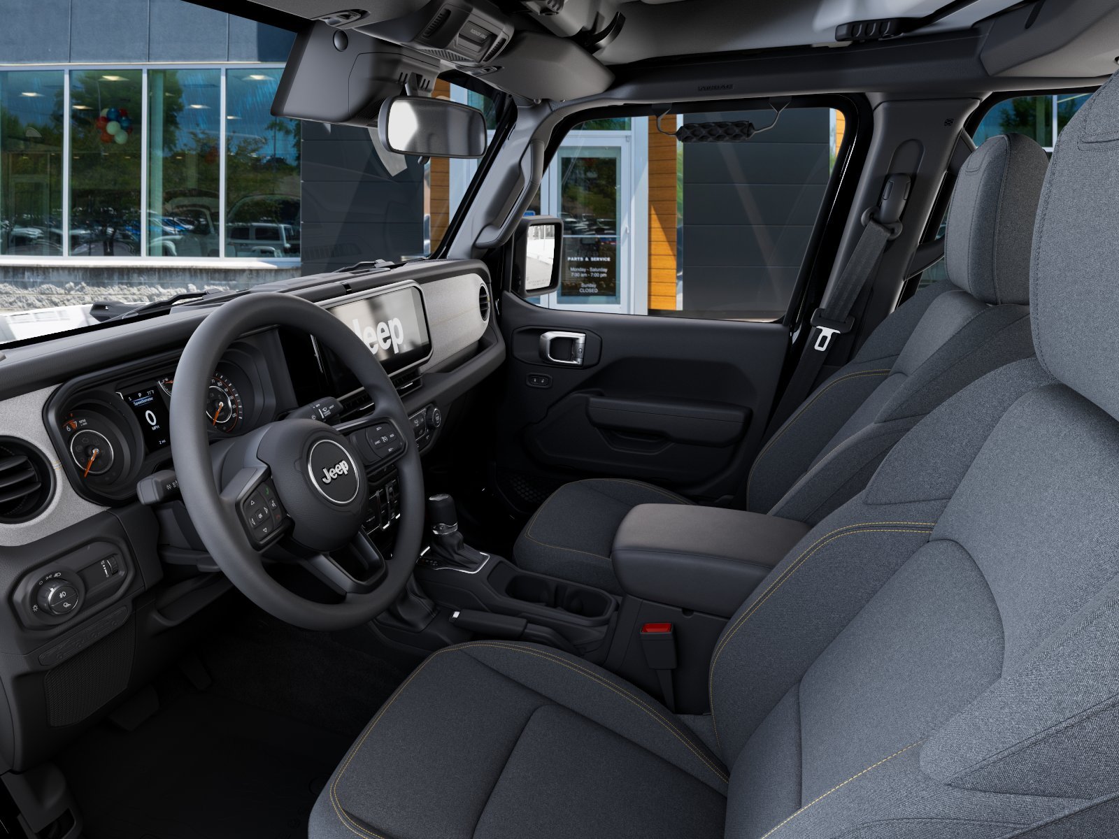 New 2026 Black Clear-Coat Exterior Paint Jeep Sport image 48