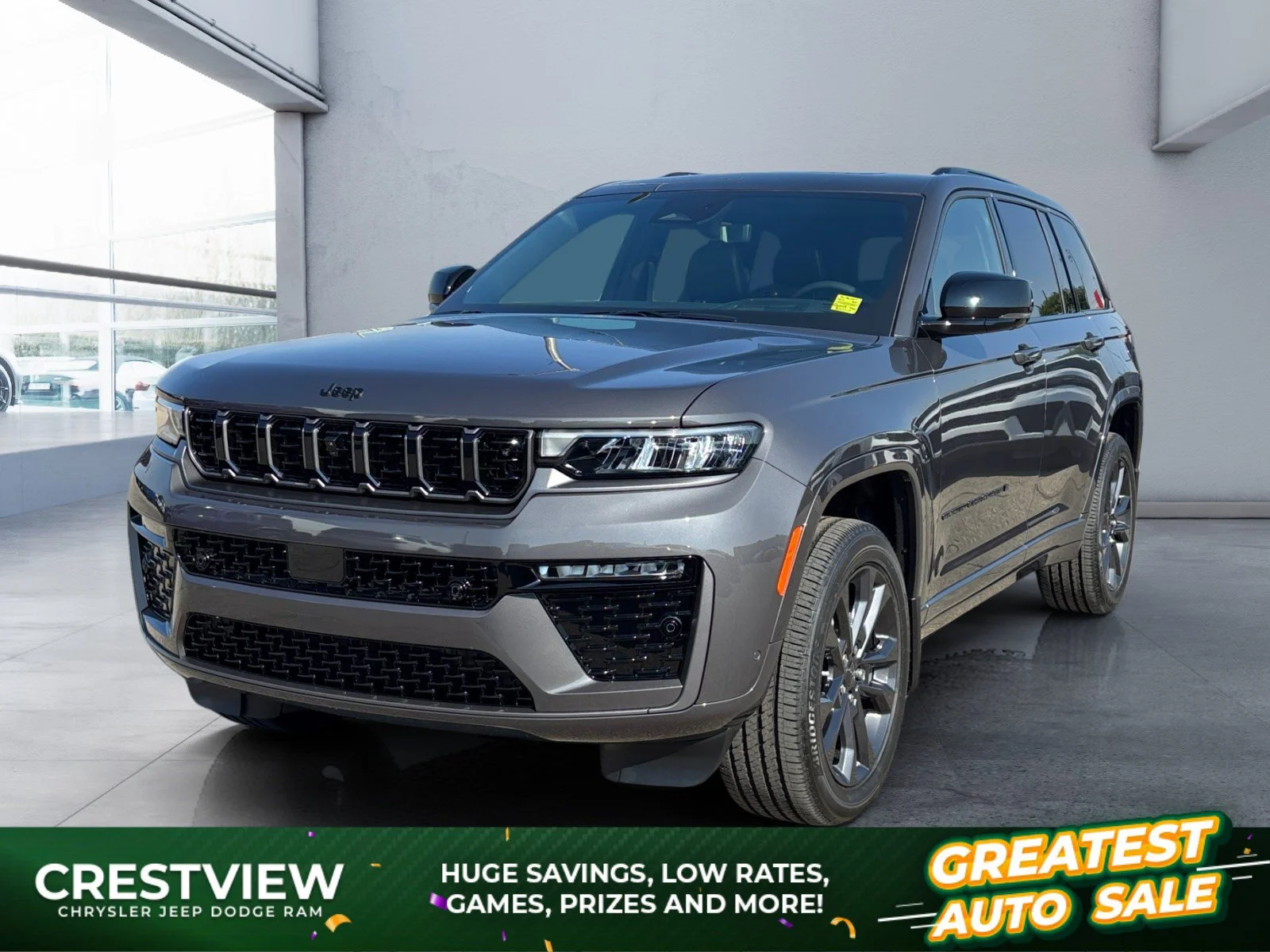New 2026 Baltic Grey Metallic Jeep Limited Reserve image 1