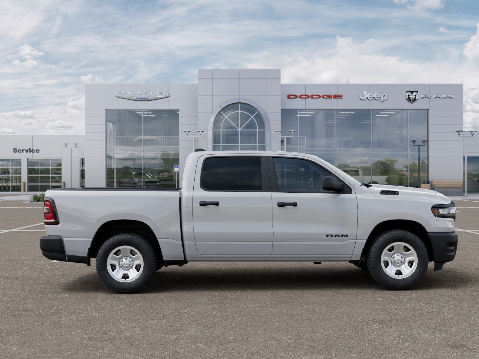 New 2026 Bright White Clearcoat RAM Tradesman image 21