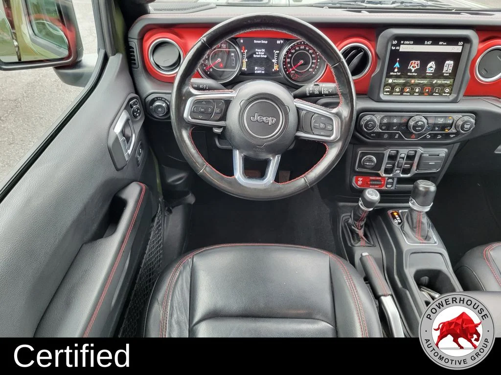 Used 2021 Green Jeep Unlimited Rubicon image 19
