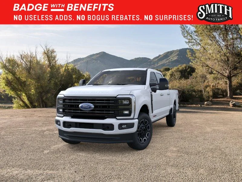 New 2026 Star White Metallic Tri-Coat Ford F-250® Platinum® image 3