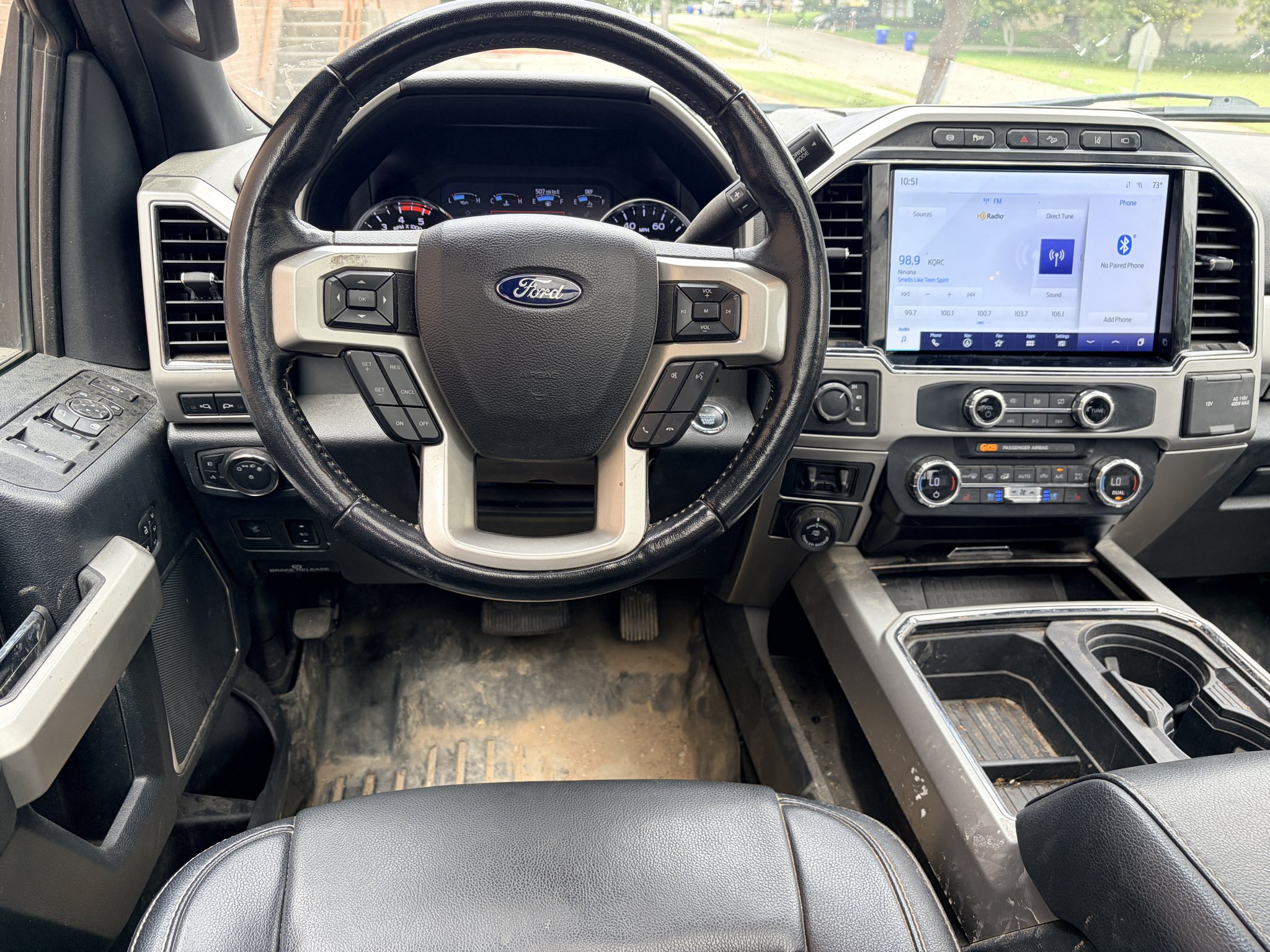 Used 2022 Rapid Red Metallic Tinted Clearcoat Ford LARIAT image 15