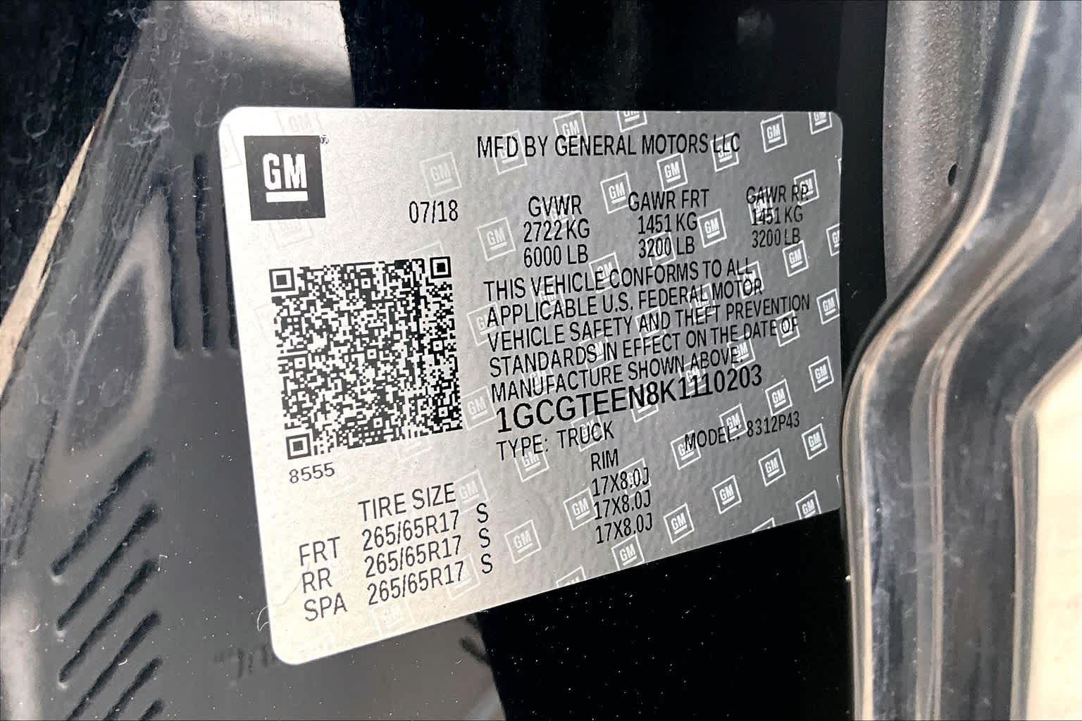 Used 2019 Black Chevrolet 4WD ZR2 image 50