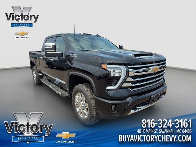 Black 2026 Chevrolet Silverado 3500HD Pickup Truck Four-Wheel Drive 