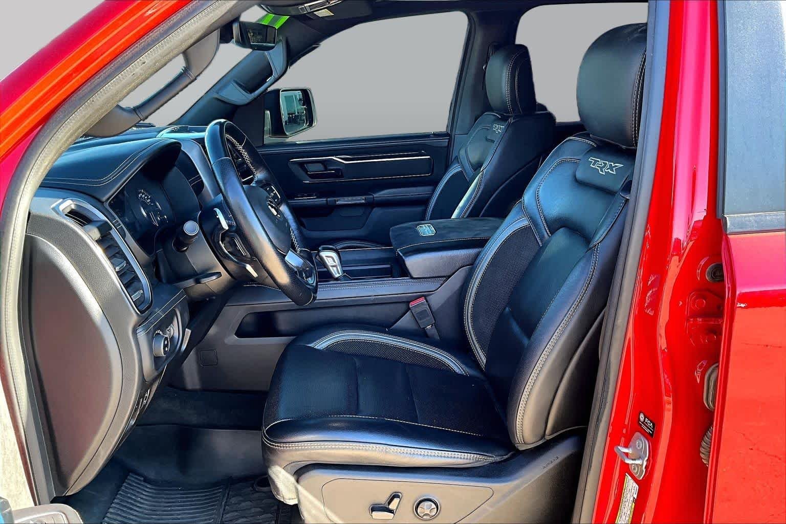 Used 2022 Flame Red Clearcoat Ram TRX image 16