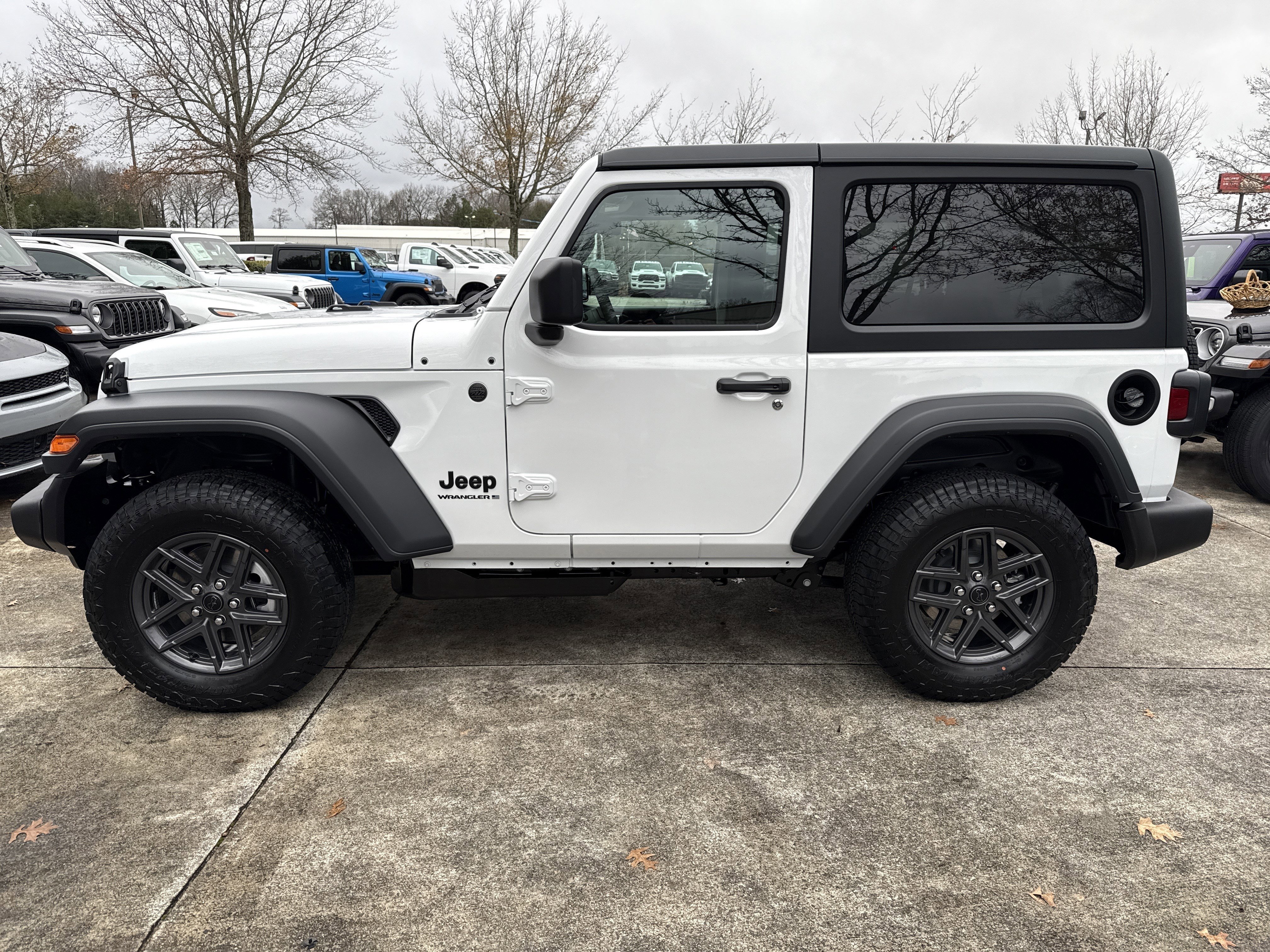 New 2026 Bright White Clearcoat Jeep Sport S image 4