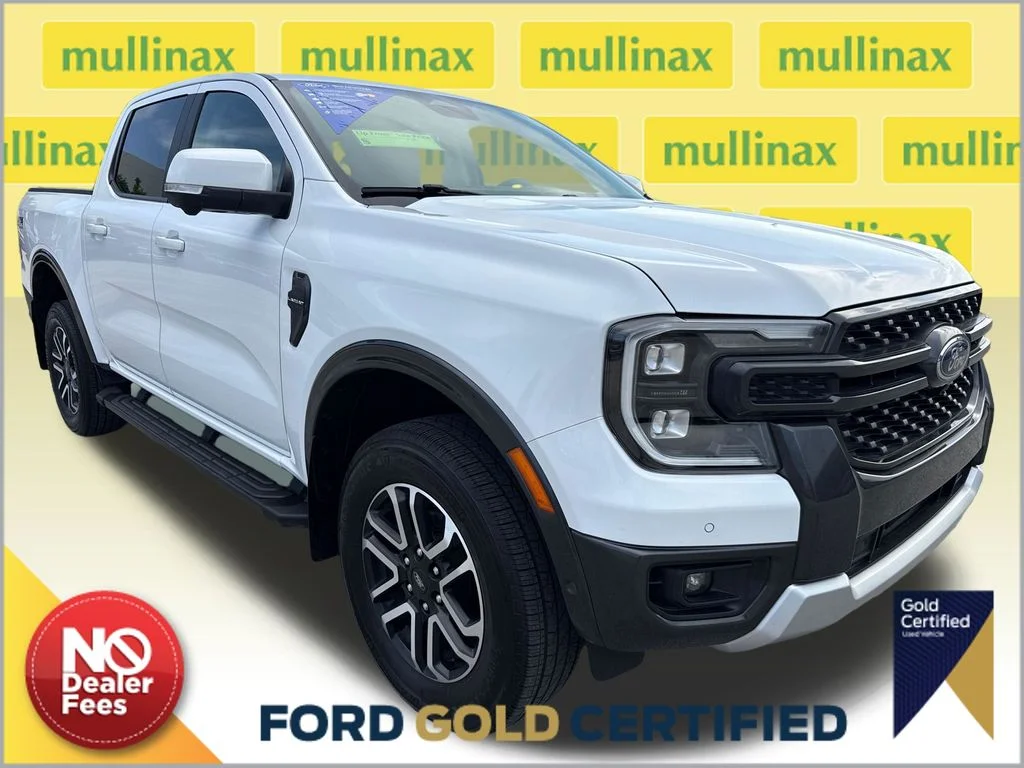 Certified Used 2024 White Ford Lariat image 1