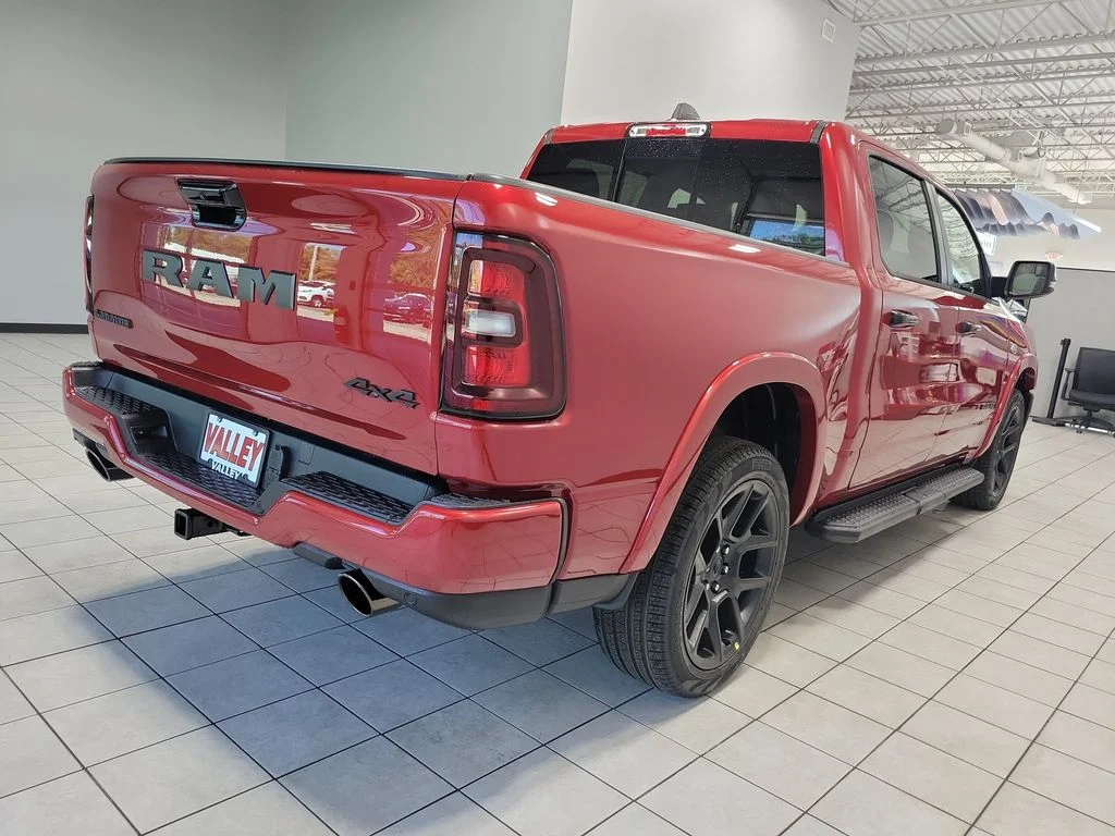 New 2026 Molten Red Pearl-Coat Exterior Paint RAM Laramie image 8