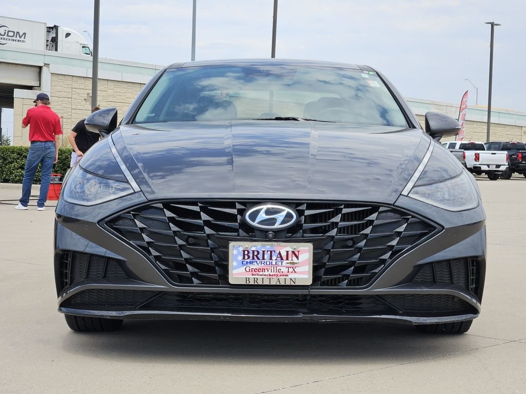 Used 2021 Hyundai Sonata Limited with VIN 5NPEH4J25MH099994 for sale in Greenville, TX