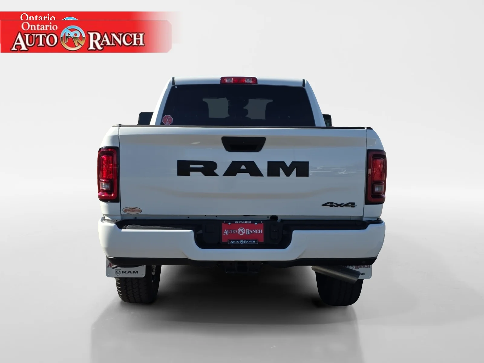 New 2027 Bright White Clearcoat Ram Black Express image 4