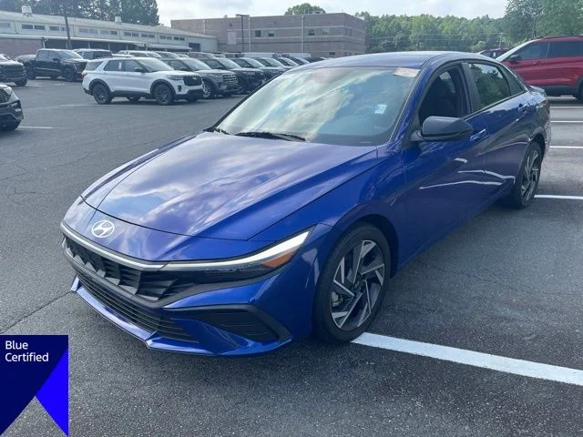 Used 2025 Blue Hyundai SEL Sport image 1