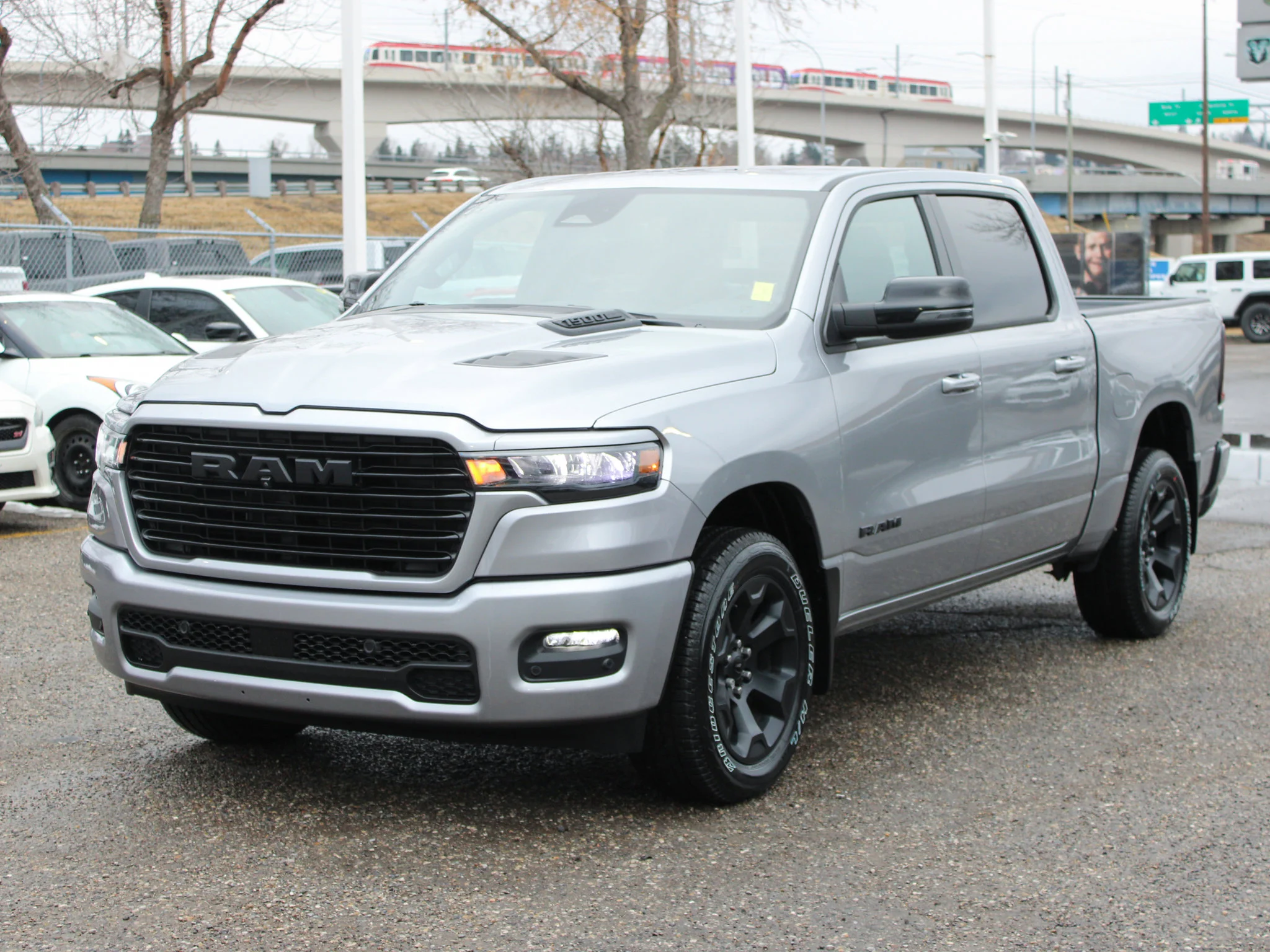 Certified Used 2025 Silver RAM Sport * Twin-Turbo | Alpine | Heated Leather Seats | Navigation | 360 View Camera image 12