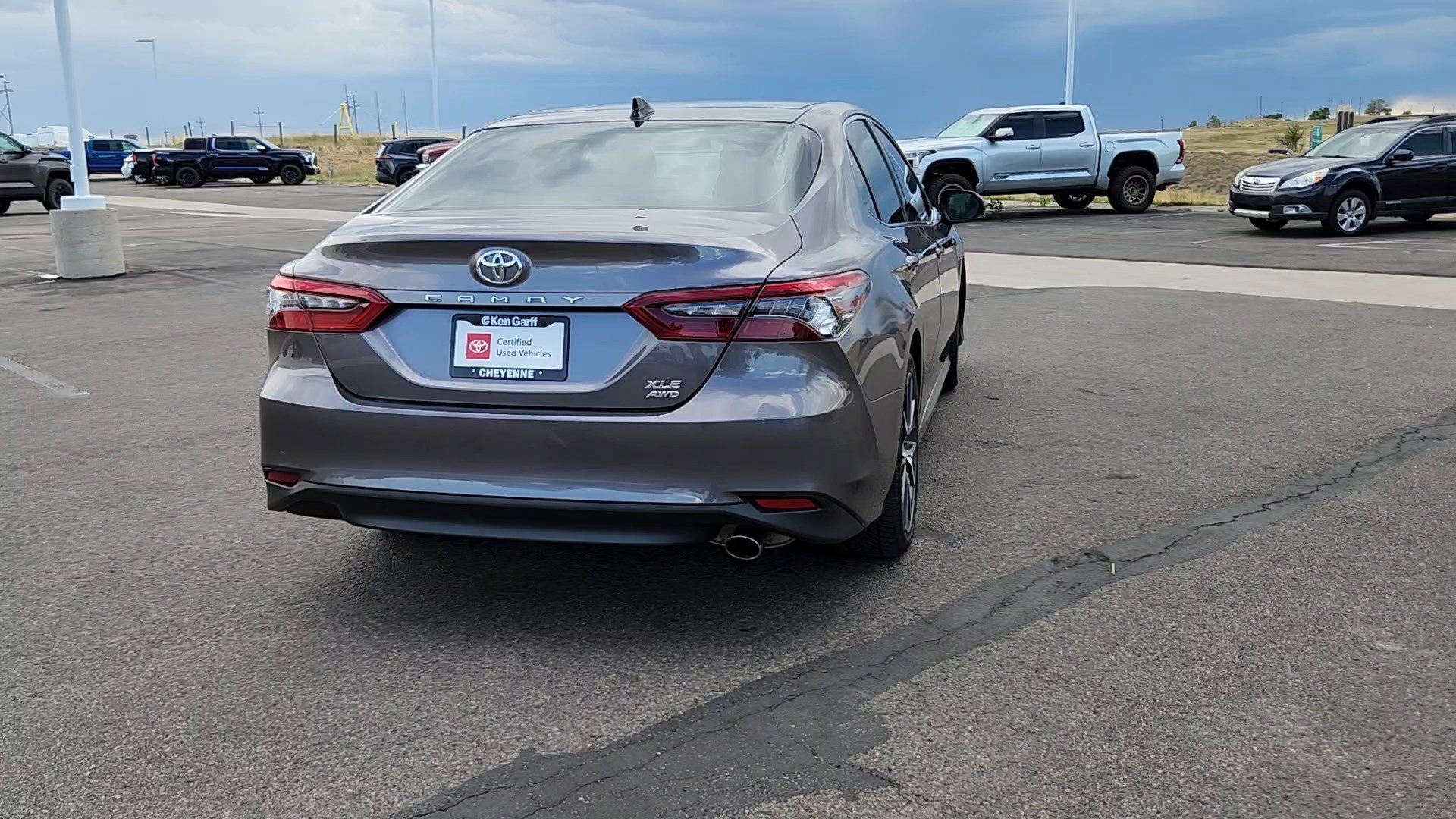 Used 2023 Predawn Gray Mica Toyota XLE image 3