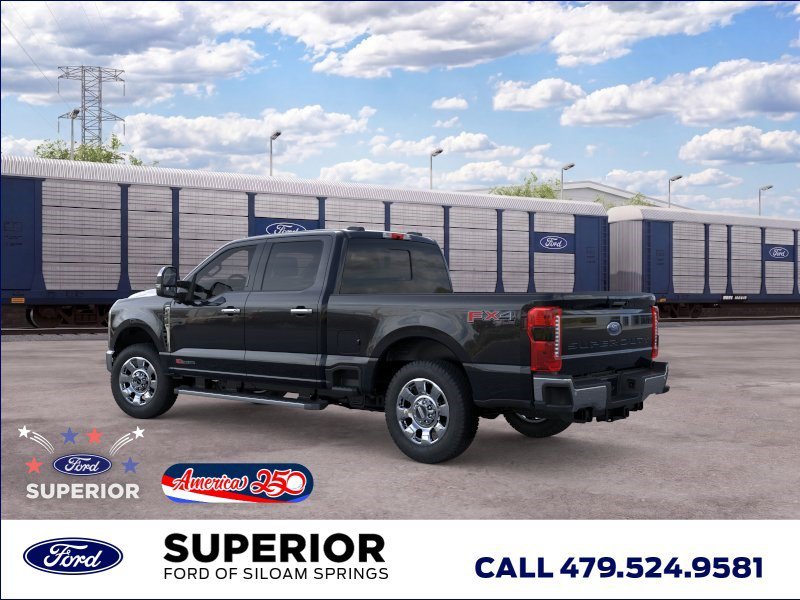 New 2026 Agate Black Metallic Ford LARIAT 4WD image 4