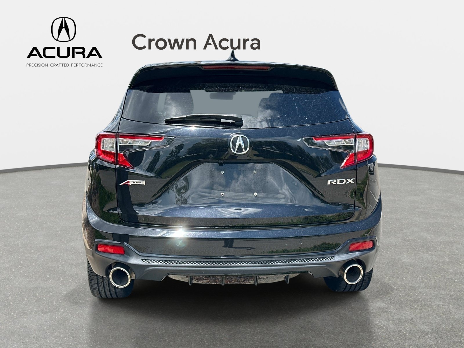 Used 2023 Black Pearl Acura w/A-Spec Package image 4
