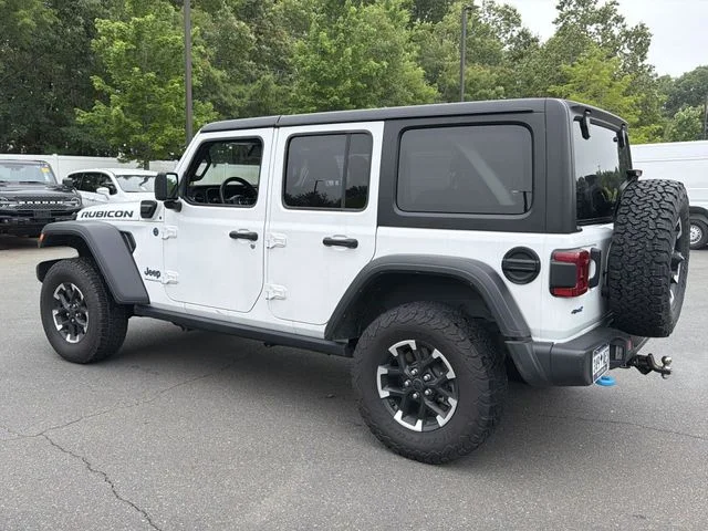 Used 2024 White/off-white Jeep Rubicon 4xe image 3