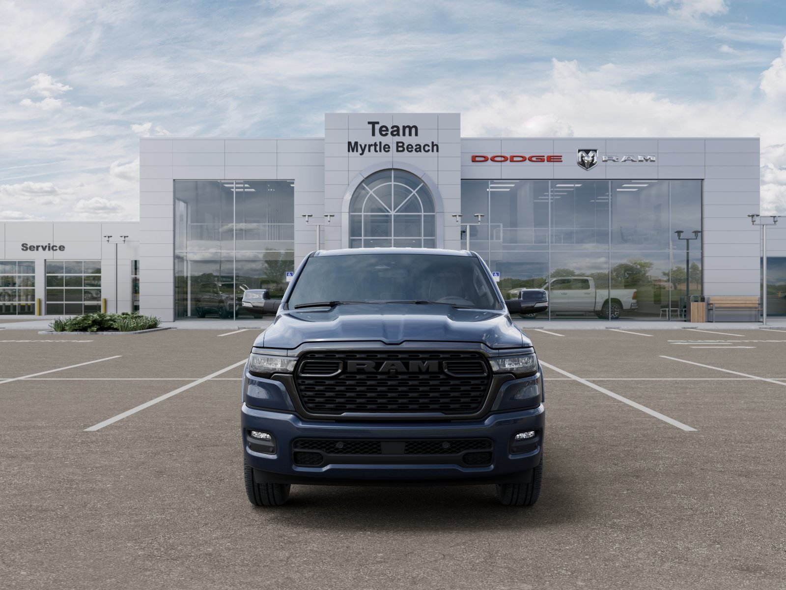 New 2026 Forged Blue Metallic Exterior Paint RAM Big Horn/Lone Star image 32