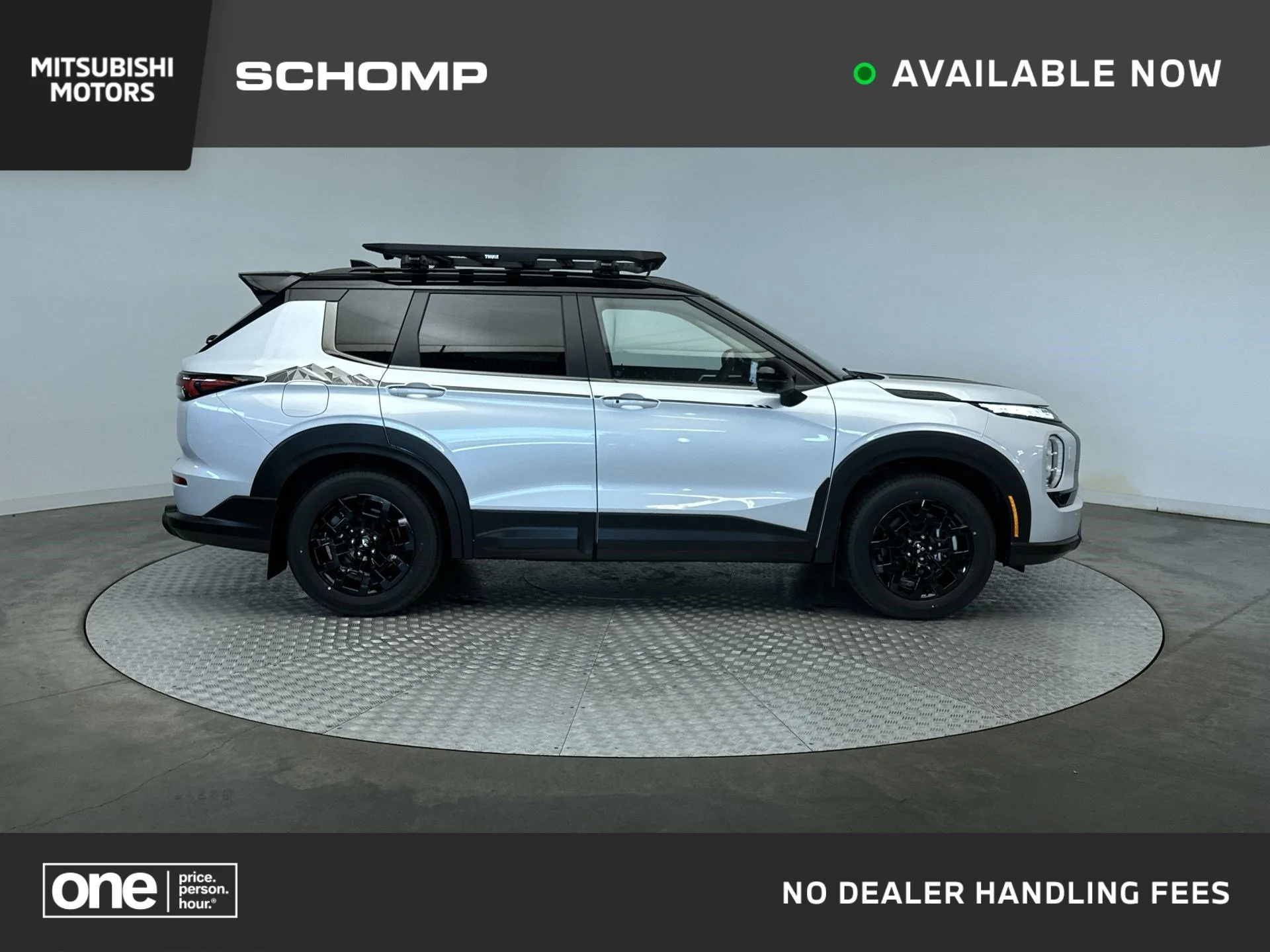 New 2026 White Diamond/Black Roof Mitsubishi Trail Edition image 1