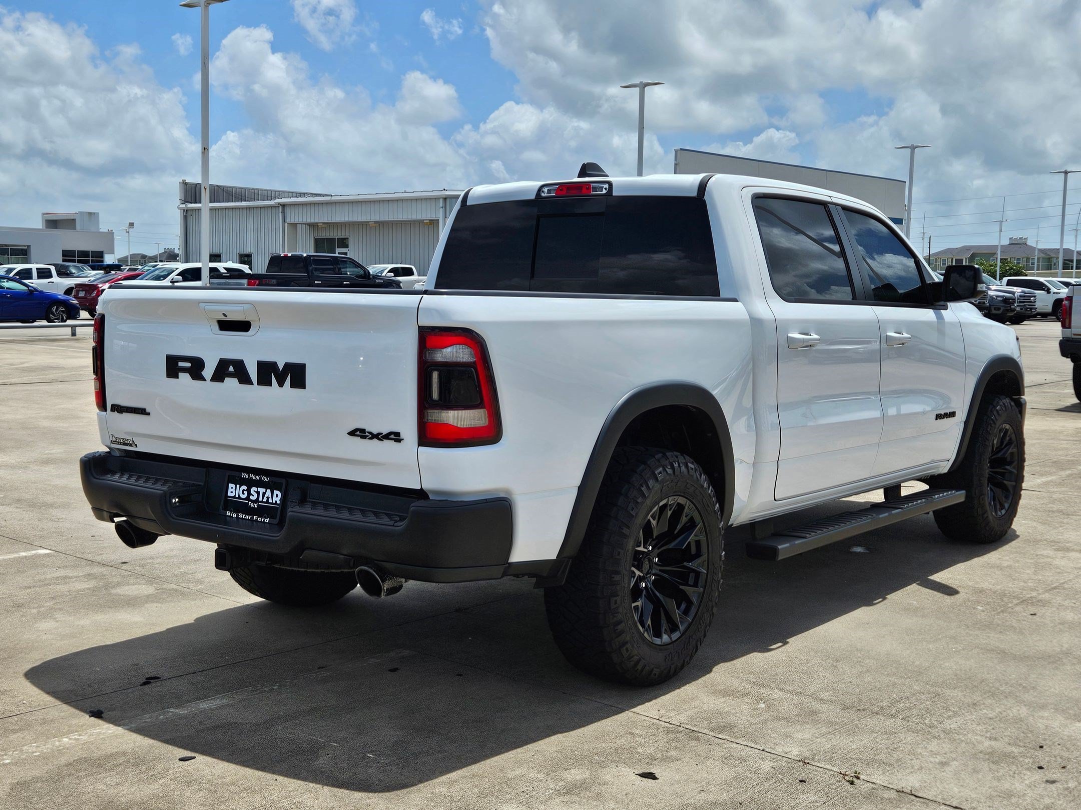 Used 2019 Bright White Clearcoat Ram Rebel image 5