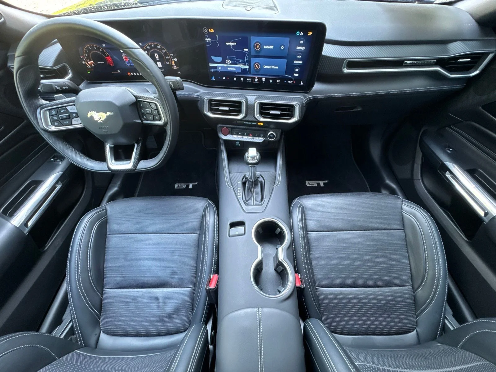 Certified Used 2025 Black Ford GT Premium image 4