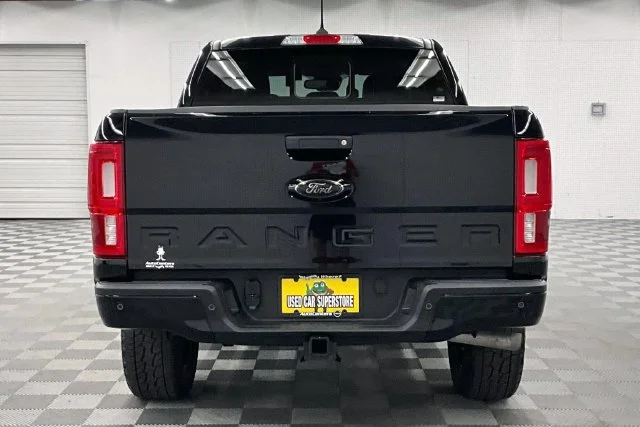 Used 2021 Shadow Black Metallic Ford Lariat image 5