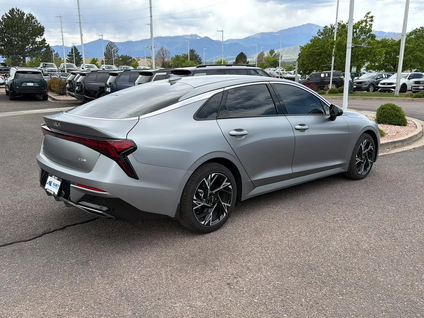 Used 2026 Steel Matte Gray Kia GT-Line image 4