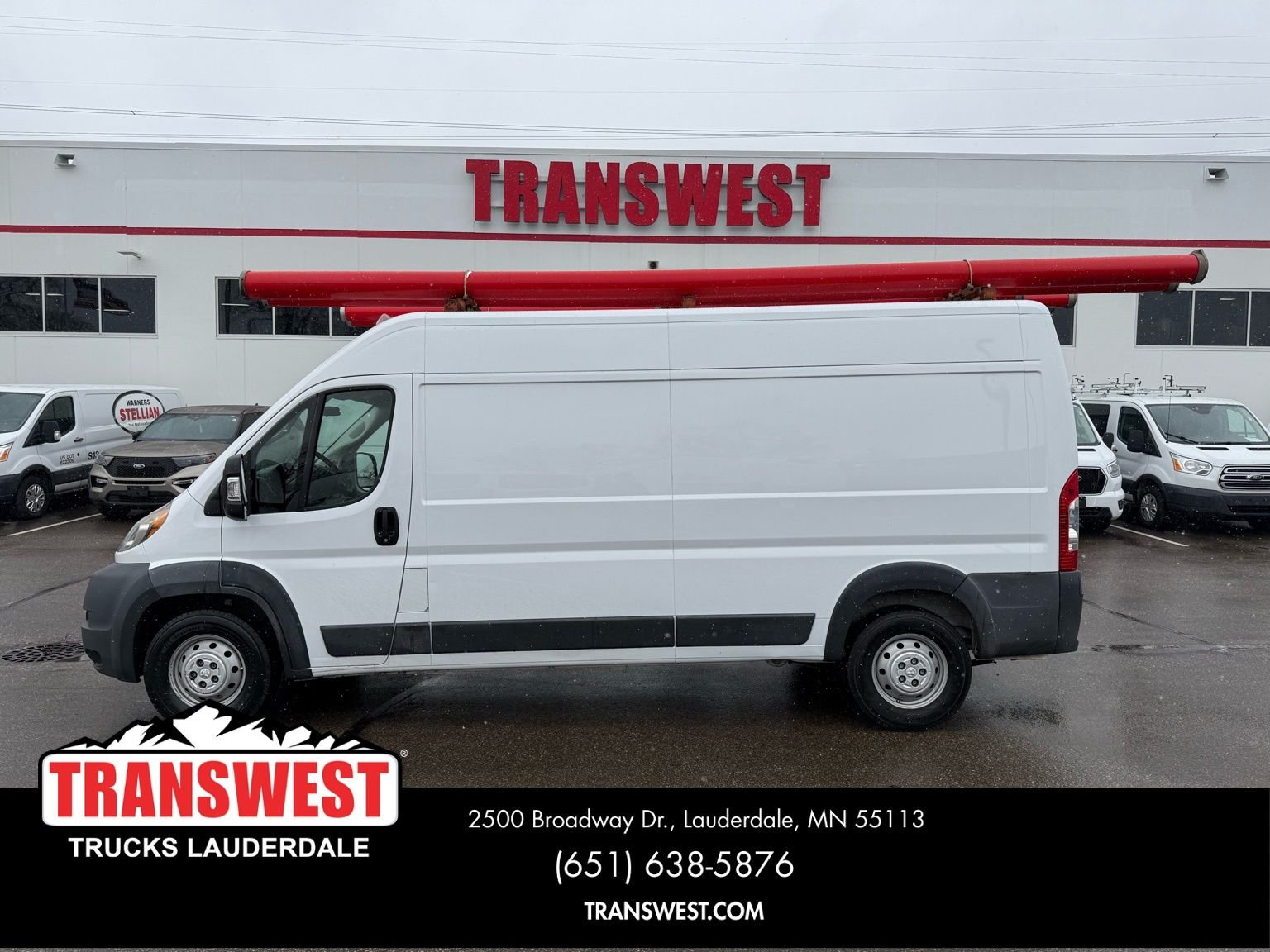 Used 2018 RAM ProMaster Cargo Van Base with VIN 3C6TRVDG1JE156328 for sale in Minneapolis, Minnesota