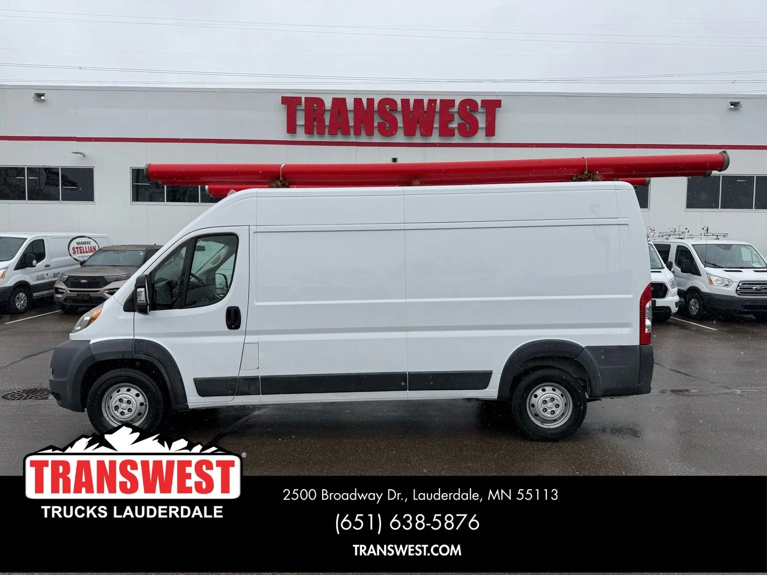 Used 2018 RAM ProMaster Cargo Van Base with VIN 3C6TRVDG1JE156328 for sale in Minneapolis, Minnesota