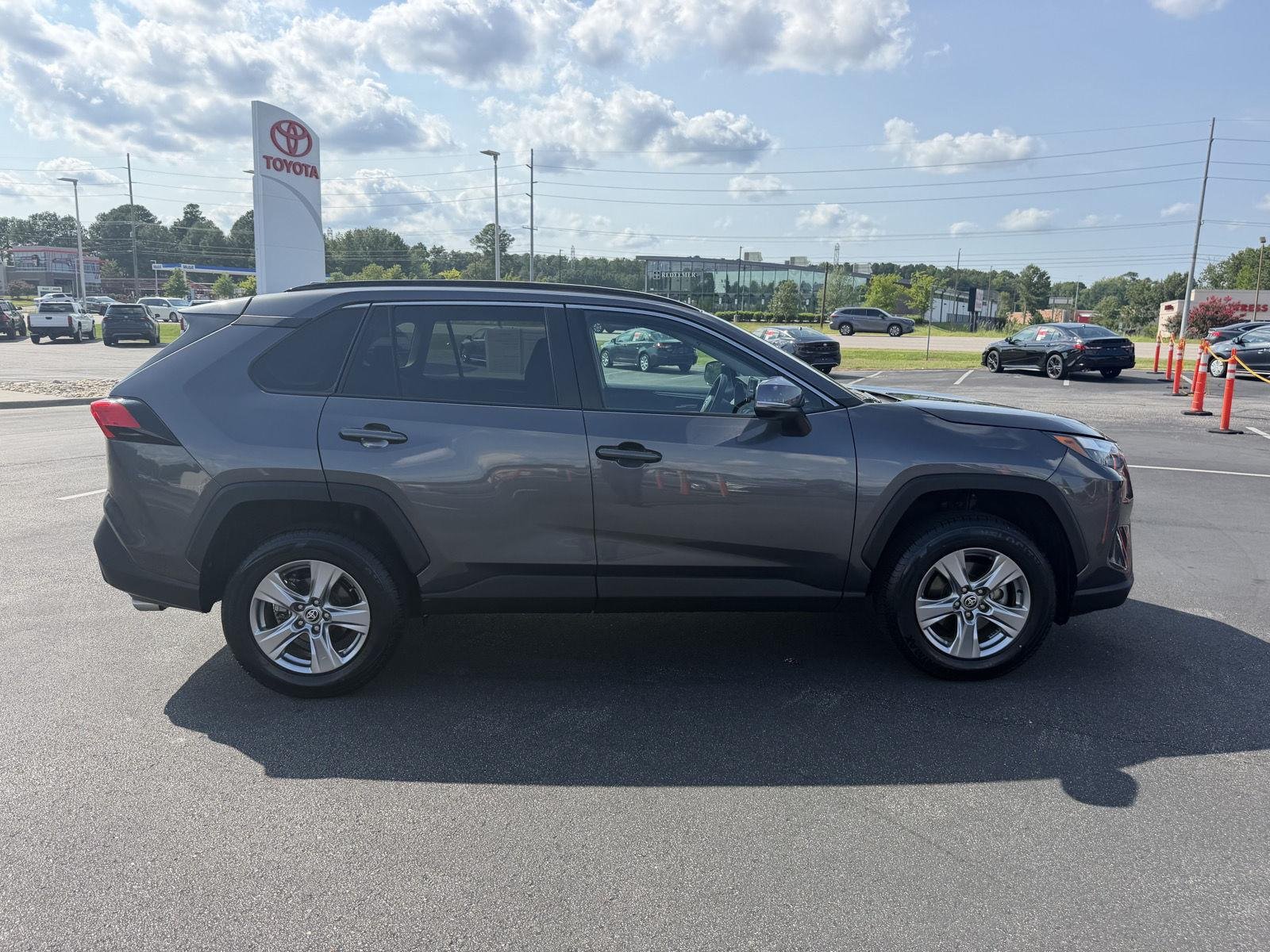 Used 2024 Magnetic Gray Metallic Toyota XLE image 4