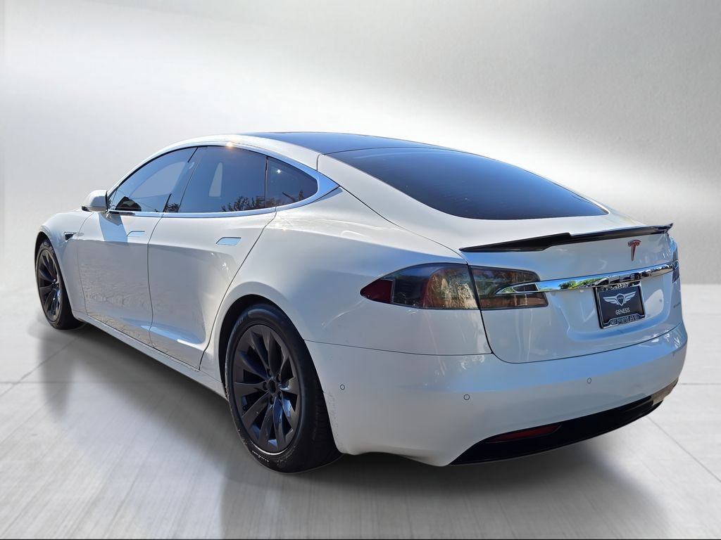 Used 2020 Pearl White Multi-Coat Tesla  image 5