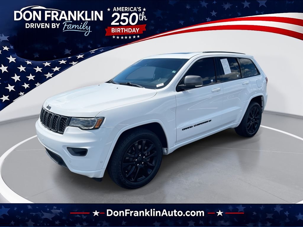Used 2021 White Jeep Limited image 1