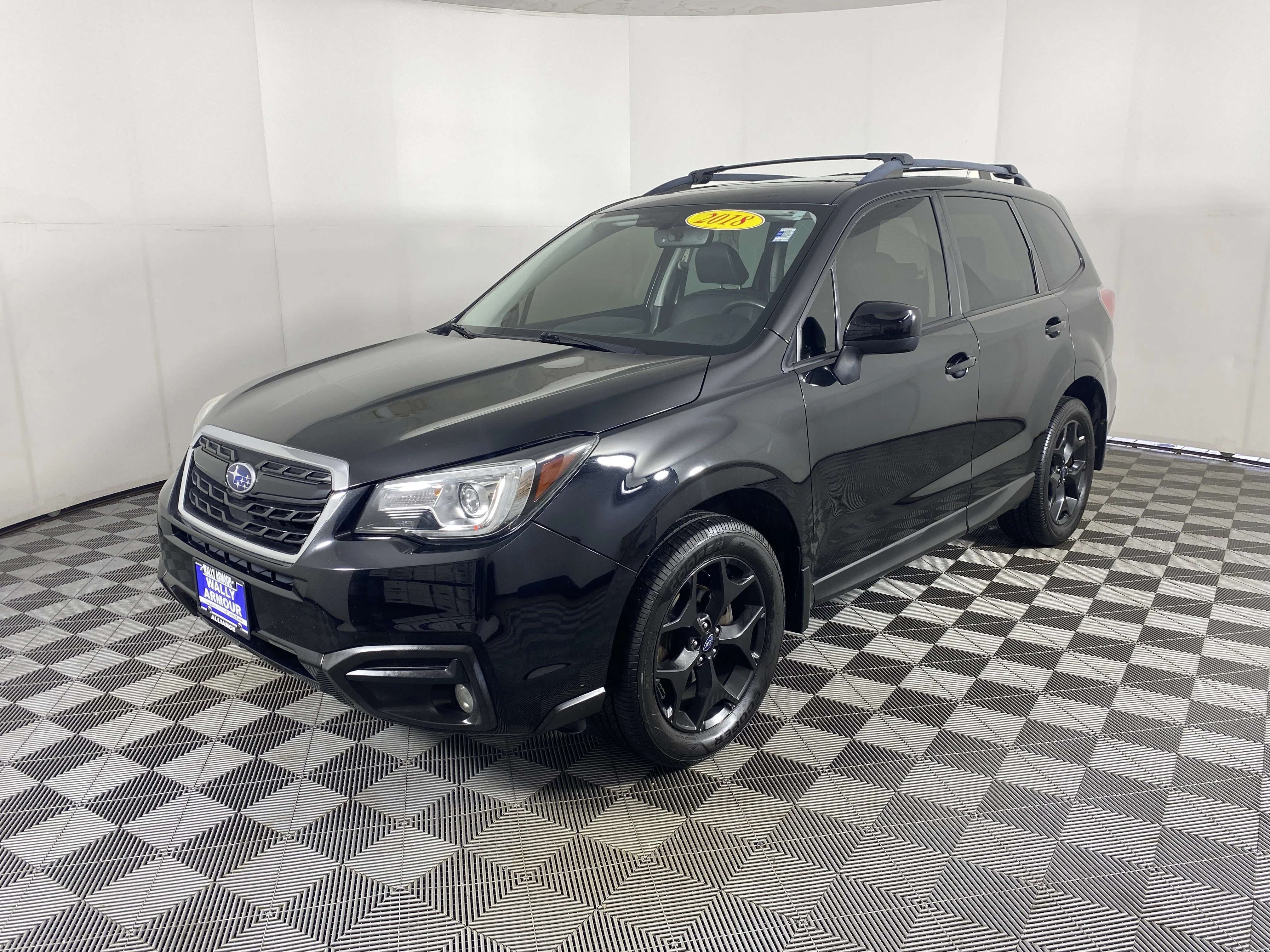 Used 2018 Crystal Black Silica Subaru Premium Black Edition image 12