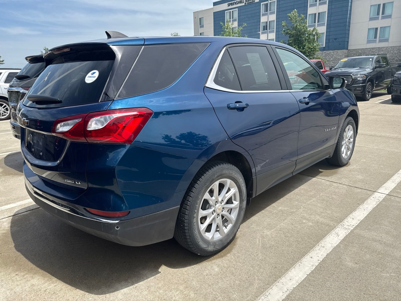 Used 2019 Blue Chevrolet LT image 4