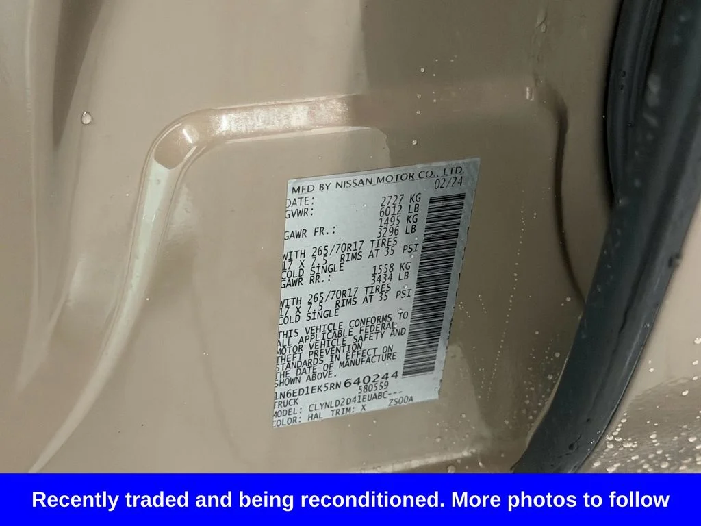 Used 2024 Beige Nissan PRO-4X image 16